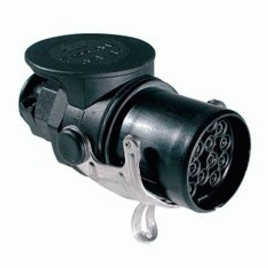 Букса токова 24V 15pin, EBS, пинове за клещи, за кабел