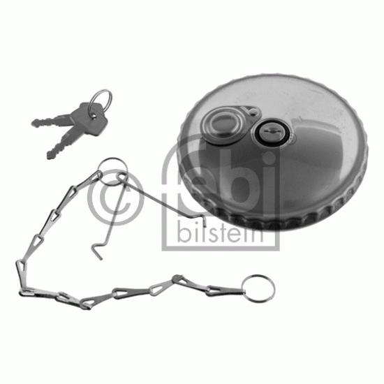 Капачка резервоар горивен С КЛЮЧ, Fi 80mm; MAN E 2000(00- ) F 2000(00- )