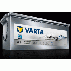 Акумулатор VARTA PROMOTIVE AGM A1 210AH / 1200A - L518xW276xH242 Акумулатор VARTA PROMOTIVE AGM A1 210AH / 1200A - L518xW276xH242