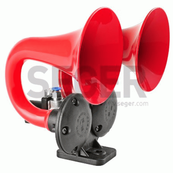 Тромба двойна въздушна пластмасова, 125dB, 24V