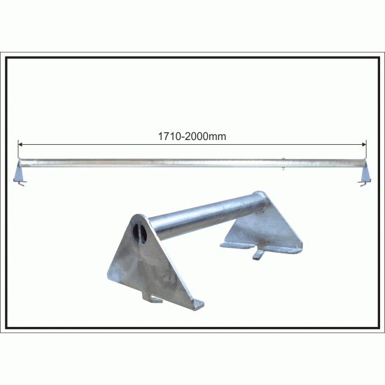 Стопер за автовоз двоен 1710-2000mm