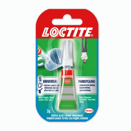 Лепило LOCTITE SUPER BOND ЛЕПИЛО, 3g
