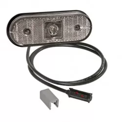 Габарит страничен Бял, LED