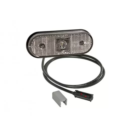 Габарит страничен Бял, LED