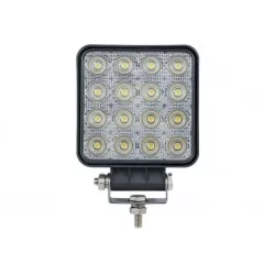 Фар работен универсален 16 LED 10-30 V, 105x105x27mm, 1800 Lm