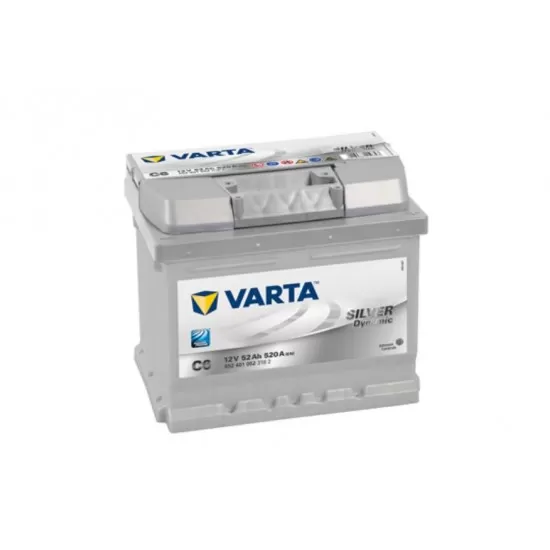 Акумулатор VARTA SILVER 52AH / 520A - 207X175X175