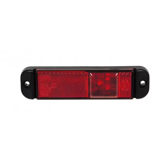 Габарит страничен диоден червен LED 9-33 V  с кабел 1m.