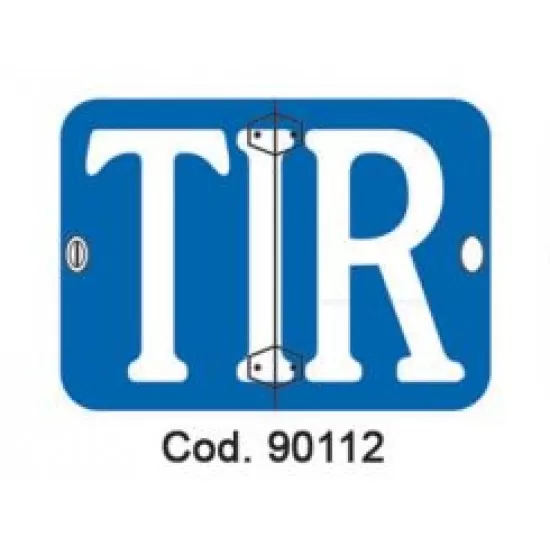 Табела TIR сгъваема, вертикална 400х250