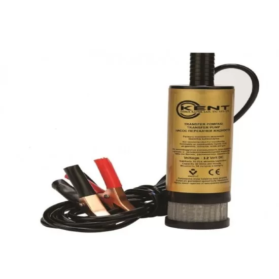 Преносима помпа за гориво 12V с филтър