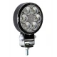 Фар работен универсален LED 6 диода, SLIM бял 2500 lm, 12-32V с кабел 1.5 м, широк светлинен лъч за близка зона, IP69
