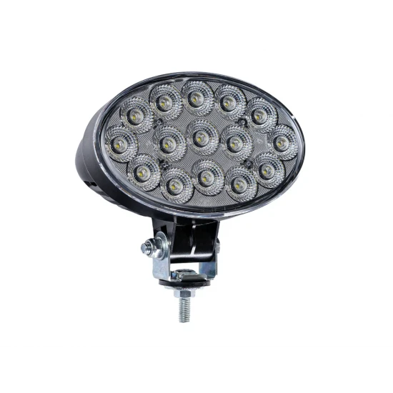Фар работен универсален LED бял 6200 lm, 53W, 12-24V с кабел 1.5 м, широк светлинен лъч за близка зона, IP69