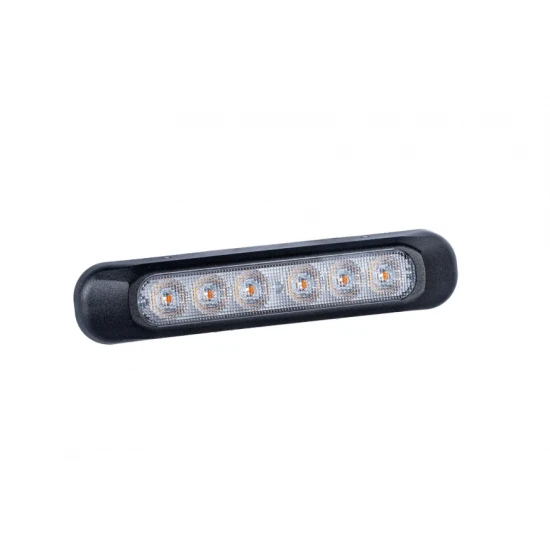Мигач универсален LED, 12/24V, една функция, с кабел 1 m - за сериен монтаж със серия FT-33*