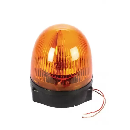 Маяк С БОЛЧЕТА, 12V, ОРАНЖЕВ