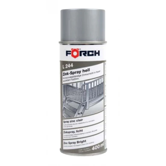 Спрей цинков металик (Eco Punkt) 400ml, МЕТАЛИК № 6200Z 2104 24 5 - FÖRCH