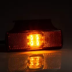 Габарит страничен LED оранжев, с кабел, БЕЗ стойка - 2