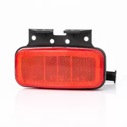 Габарит страничен червен LED, 12-36V, кабел 0,5м със стойка