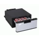 Хладилна кутия за вграждане тип чекмедже цвят инокс 23L, 12V/24V/230V, T℃ -5~12℃, р-ри Ш/Д/В - 440/715/215 mm