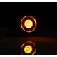 Габарит оранжев кръгъл LED 12-36V, с кабел 0.15м