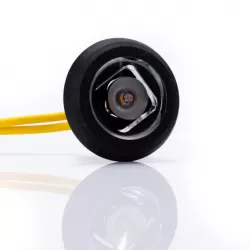 Габарит оранжев кръгъл LED 12-36V, с кабел 0.15м