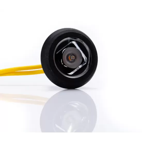Габарит оранжев кръгъл LED 12-36V, с кабел 0.15м