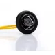 Габарит оранжев кръгъл LED 12-36V, с кабел 0.15м