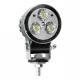Фар работен универсален LED 3 диода, бял 1200 lm, 12-32V с кабел 1.5 м, тесен светлинен лъч за далечна зона, IP69