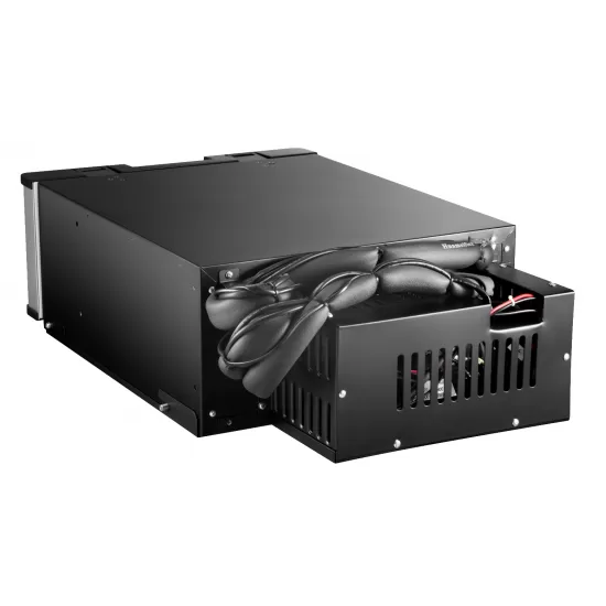 Хладилна кутия за вграждане тип чекмедже цвят инокс 23L, 12V/24V/230V, T℃ -5~12℃, р-ри Ш/Д/В - 440/715/215 mm