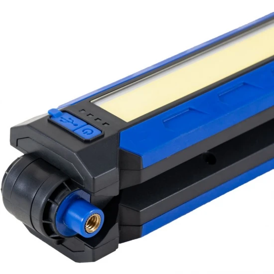 Работна лампа LED, 1100 lm, с магнит, сгъваема, с акумулаторна батерия 4000 mAh, зареждане с USB C № KD3497 - Kraft & Dele