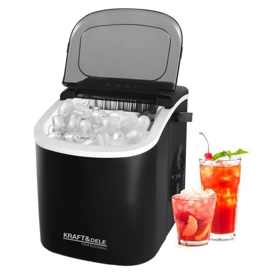 Ледогенератор 1.2l, 120W,  230V/50Hz, производствот на лед 0.5 kg/h