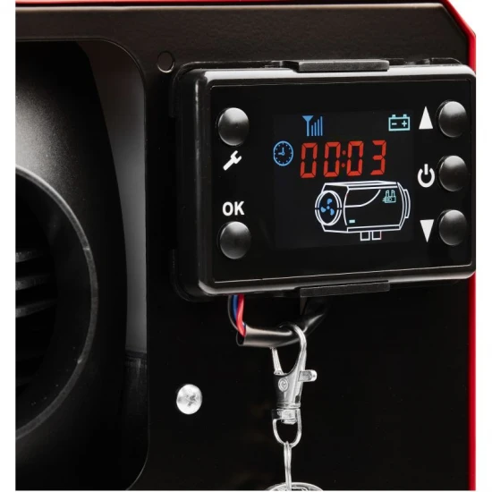 Печка мобилна, дизелова, 12/230V, 1-9 kW, управление с LCD дисплей + дистанционно
