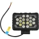 Фар работен универсален LED, 4000 lm, 6000K, 45W, 9-36V с кабел и стойка, IP68