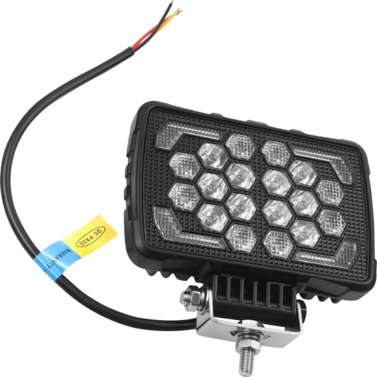 Фар работен универсален LED, 4000 lm, 6000K, 45W, 9-36V с кабел и стойка, IP68