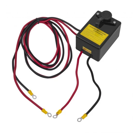 Лебедка електрическа за автомобили 12V, 1500W, въже 13.5 m, ф 4.8 mm, 1361KG № KD2195 - Kraft & Dele