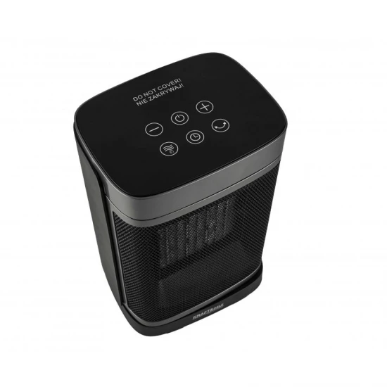Печка вентилаторна 230V, 1000/1500W, LED дисплей, таймер, сензорни бутони и дистанционно № KD6520 - Kraft & Dele
