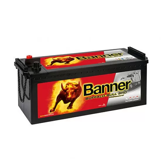 АКУМУЛАТОР УСИЛЕН BANNER 225Ah SHD / 1150A - L517xW273xH240 -
