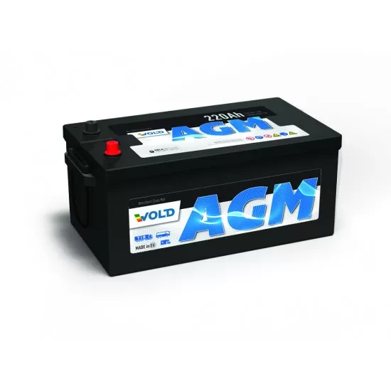 Акумулатор AGM 220AH/ 1400A (EN) - L518xW274xH242