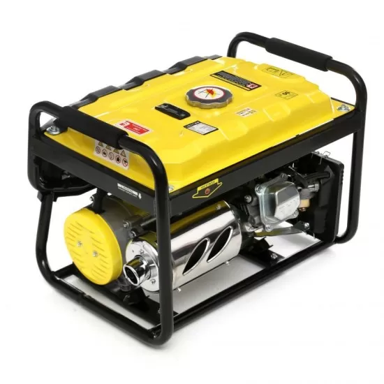 Генератор бензинов 3500W, изводи 2x230V +1x12V, 15л резервоар