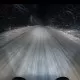 Халоген разпръскващ 6 x LED,  12V-24V DC, 0,5м кабел