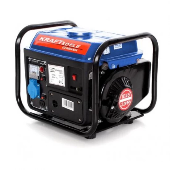 Генератор  Бензинов монофазен ръчен старт 1200W 12 V/ 230V 4L 1.5 kW / 2 к.с.