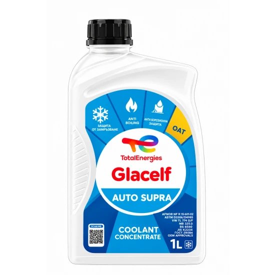 Антифриз концентрат, GLACELF AUTO SUPRA-1L
