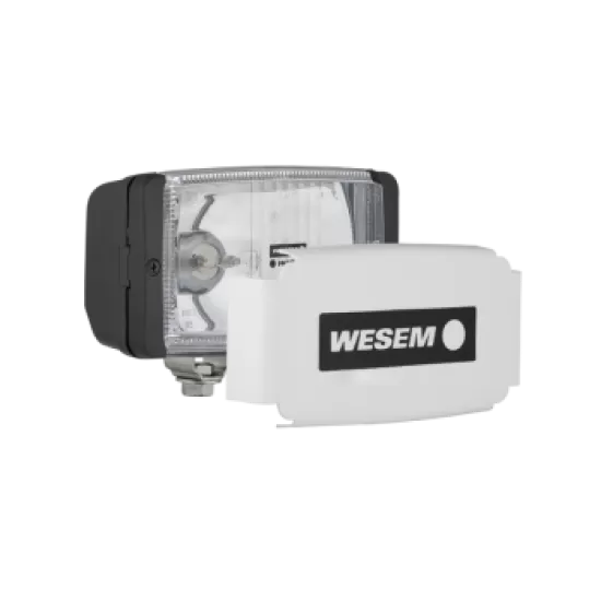 Халоген допълнителен, бял с капак 138x78мм. H3-12V/55W,24V/70W