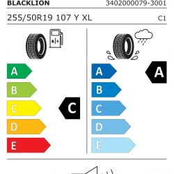 Гума PCR лятна S5 Sport SUV, 255/50R19 107Y XL C/A/B 72 (dB) - 2