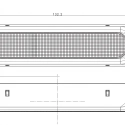 Стоп универсален диоден 12-36V, 3 функции (стоп, габарит, мигач), 1м кабел - 2